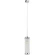 Светильник подвесной Crystal Lux TADEO SP1 D100 CHROME/TRANSPARENTE