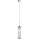Светильник подвесной Crystal Lux TADEO SP1 D100 CHROME/TRANSPARENTE