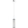 Светильник подвесной Crystal Lux TADEO SP1 D100 CHROME/TRANSPARENTE