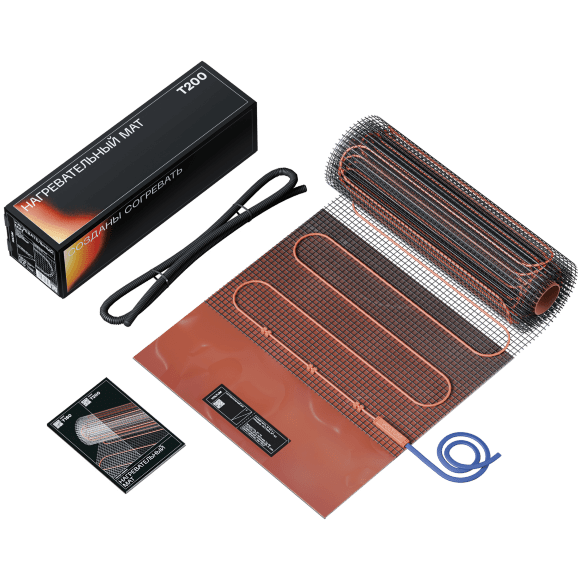 VLT01-200-9.0 Нагревательный мат (Теплый пол) длиной 18 метров и шириной полметра (0.5 метра) Voltum Т200 мощность 1800Вт 200Вт/м², двужильный экранированный кабель, клеевая сетка, укладка в плиточный клей/стяжку, гарантия 25 лет VLT01-200-9.0 Нагревательный мат (Теплый пол) длиной 18 метров и шириной полметра (0.5 метра) Voltum Т200 мощность 1800Вт 200Вт/м², двужильный экранированный кабель, клеевая сетка, укладка в плиточный клей/стяжку, гарантия 25 лет