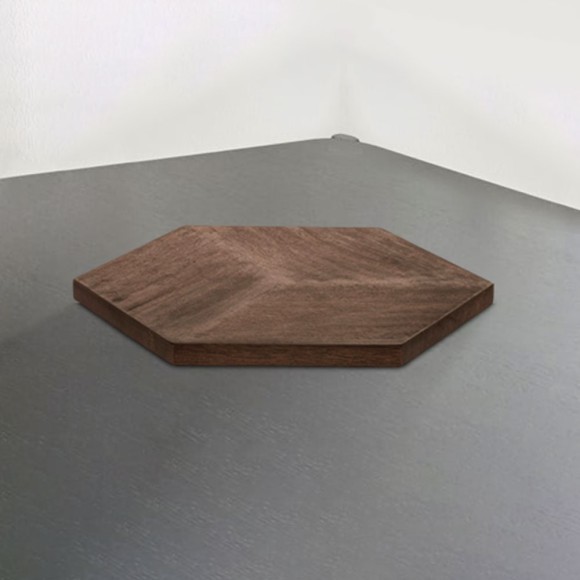 427125 Тарелка декоративная KABACAN, L295, B255, H35, дерево, натуральный 427125 Тарелка декоративная KABACAN, L295, B255, H35, дерево, натуральный