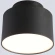 Crystal Lux CLT 085C BL 1400/592 Потолочный накладной LED светильник теплого света, черный матовый металл, белый матовый рассеиватель, технический минималистичный, свет вверх и вниз, 6+16Вт, 3000К 1360Лм CRI95 120° IP20 220V