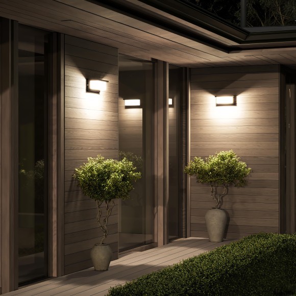 SL9532.401.01 Светильник настенный ST-Luce черный/белый LED 1*10/15/20W 2700/3000/3500/4000/5000K COMBO