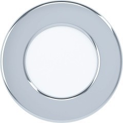 99204 Светодиодный встраиваемый светильник FUEVA 5, 2,7W (LED), Ø86, ET26, IP44, 300lm, 3000K, сталь, хро 99204 Светодиодный встраиваемый светильник FUEVA 5, 2,7W (LED), Ø86, ET26, IP44, 300lm, 3000K, сталь, хро