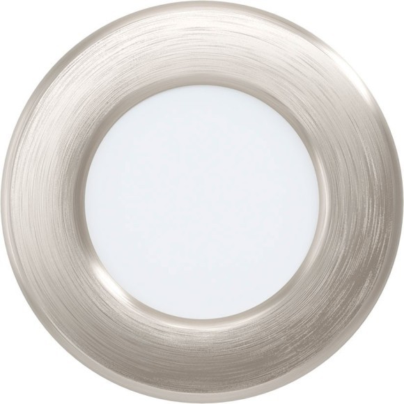 99152 EGLO FUEVA 5 (ФУЭВА 5) встраиваемый LED-светильник 2,7 Вт, 4000 К, никель, IP20