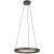 390449 Светодиодный подвес с регулировкой цветовой температуры TRABUCO, 2X19W(LED), Ø800, 2200-6500K, 9600lm, алюминий, сталь, черный, коричневый, бел