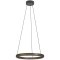 390449 Светодиодный подвес с регулировкой цветовой температуры TRABUCO, 2X19W(LED), Ø800, 2200-6500K, 9600lm, алюминий, сталь, черный, коричневый, бел