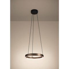 Подвесной светильник EGLO TRABUCO 390449, встроенный LED 2200-6500К, регулируемый цвет света, диаметр 800 мм, высота 1500 мм