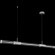 Светильник подвесной Crystal Lux LINEUP SP24W LED CHROME 3761/224