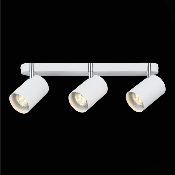 SL597.501.03 Спот ST-Luce Белый, Хром/Белый GU10 LED 3*3W Потолочные светильники SL597.501.03 Спот ST-Luce Белый, Хром/Белый GU10 LED 3*3W Потолочные светильники