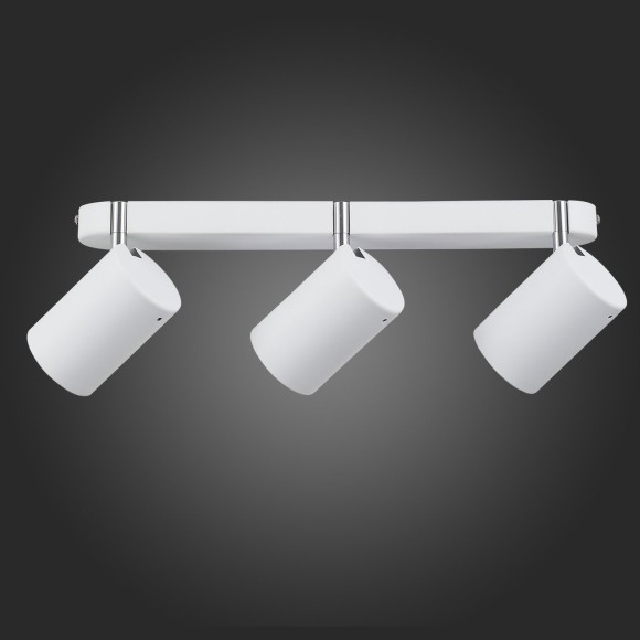SL597.501.03 Спот ST-Luce Белый, Хром/Белый GU10 LED 3*3W Потолочные светильники SL597.501.03 Спот ST-Luce Белый, Хром/Белый GU10 LED 3*3W Потолочные светильники
