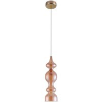 Светильник подвесной Crystal Lux IRIS SP1 A AMBER