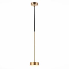 SL6000.303.01 Светильник подвесной ST-Luce Латунь/Латунь LED 1*7W 3000K PANCES