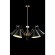 Люстра Crystal Lux JOVEN SP5 GOLD/BLACK