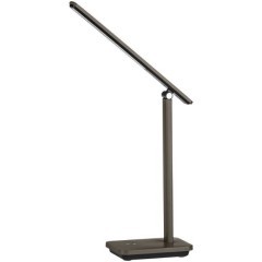 900958 Настольная лампа INIESTA, 3,6W(LED), 360lm, L330, B35, H350, пластик, черный/пластик, капучино, белый 900958 Настольная лампа INIESTA, 3,6W(LED), 360lm, L330, B35, H350, пластик, черный/пластик, капучино, белый