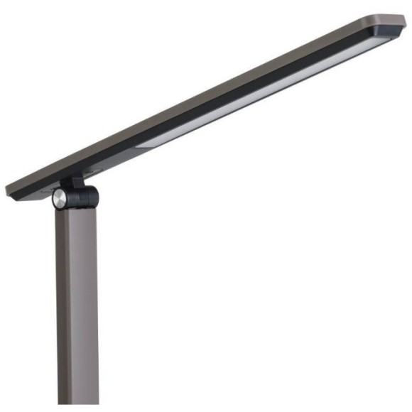 900958 Настольная лампа INIESTA, 3,6W(LED), 360lm, L330, B35, H350, пластик, черный/пластик, капучино, белый