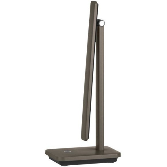 900958 Настольная лампа INIESTA, 3,6W(LED), 360lm, L330, B35, H350, пластик, черный/пластик, капучино, белый