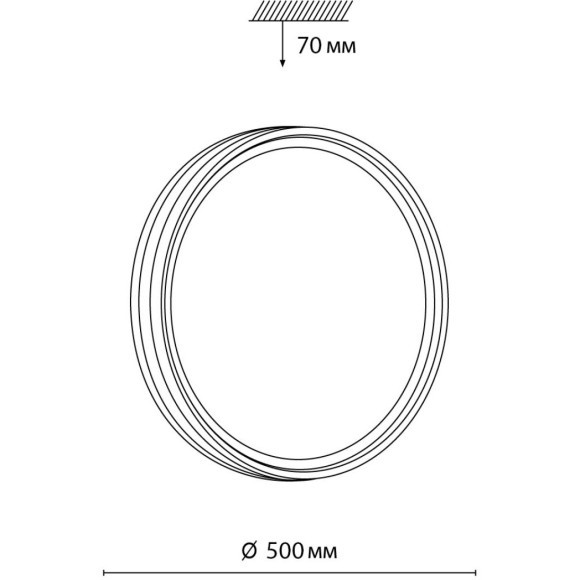 Настенно-потолочный светильник Sonex 7604/EL TROSTO IP43 светодиодный LED 72W Настенно-потолочный светильник Sonex 7604/EL TROSTO IP43 светодиодный LED 72W