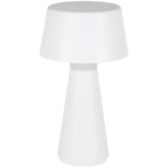 75795 Аккум. настольн. лампа  сенсорн, димм. HUESA  3W(LED), H290, Ø130, IP44, пластик, белый