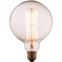 G12540 LOFT IT EDISON BULB Ретро-лампа шар E27, 40 Вт, 125 × 170 мм, IP20, 220–240 В