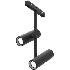 TR005-2-2X12W3K-B Трековый магнитный светодиодный светильник Maytoni Exility CRI90+ 3000К 1463Лм 36° 24Вт TR005-2-2X12W3K-B Трековый магнитный светодиодный светильник Maytoni Exility CRI90+ 3000К 1463Лм 36° 24Вт