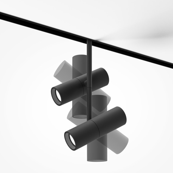 TR005-2-2X12W3K-B Трековый магнитный светодиодный светильник Maytoni Exility CRI90+ 3000К 1463Лм 36° 24Вт TR005-2-2X12W3K-B Трековый магнитный светодиодный светильник Maytoni Exility CRI90+ 3000К 1463Лм 36° 24Вт