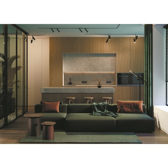 TR005-2-2X12W3K-B Трековый магнитный светодиодный светильник Maytoni Exility CRI90+ 3000К 1463Лм 36° 24Вт TR005-2-2X12W3K-B Трековый магнитный светодиодный светильник Maytoni Exility CRI90+ 3000К 1463Лм 36° 24Вт