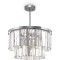 Хромированная люстра с хрустальными элементами с 8 лампами Е14 Freya Viviane FR11001PL-08CH