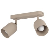 44162 Спот TILSTON, 2X40W(E14), сталь, песочный