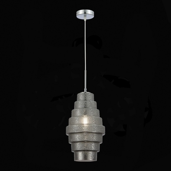 SL1001.103.01 Подвес ST-Luce Хром/Дымчатый E27 1*40W REXITE