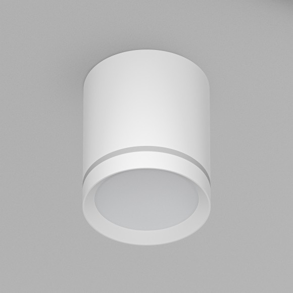 DK4016-WH Светильник накладной IP 20, 5 Вт, LED 3000, белый, алюминий/акрил