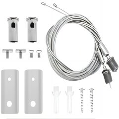 ST068.509.12 Комплект из 2 подвесных креплений 150см для накладного 50мм шинопровода ST Luce Skyflat ST068.509.12 Комплект из 2 подвесных креплений 150см для накладного 50мм шинопровода ST Luce Skyflat