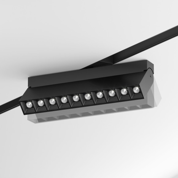 TR015-2-20W4K-B Трековый магнитный светодиодный светильник Maytoni Gravity CRI90+ 4000К 1600Лм 24° 20Вт