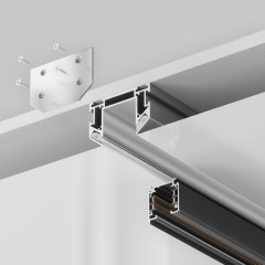 Профиль 2м для монтажа трехфазных шинопроводов в гарпунный нат. потолок Maytoni Trinity TRA005MP-312S Профиль 2м для монтажа трехфазных шинопроводов в гарпунный нат. потолок Maytoni Trinity TRA005MP-312S