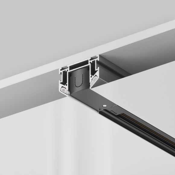 Профиль 2м для монтажа трехфазных шинопроводов в гарпунный нат. потолок Maytoni Trinity TRA005MP-312S