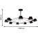 Потолочная люстра Eimer 1512-9P