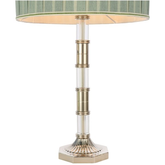SL1121.104.01 Прикроватная лампа ST-Luce Никель/Оливковый E14 1*40W (из 2-х коробок) OLEO