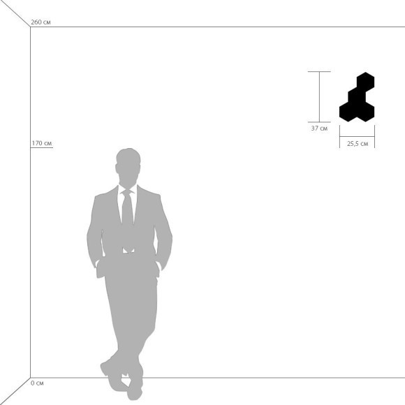 Бра Lightstar 750643 Favo IP40 светодиодная LED 200W