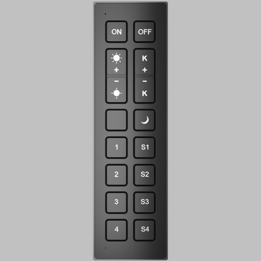 DK7302-BK Пульт управления SMART светильниками по протоколу Zigbee (после настройки с телефона) Denkirs 