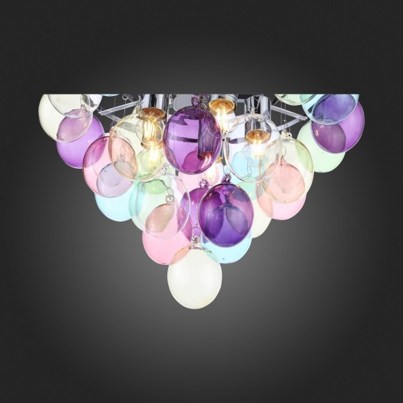 SL432.153.05 Светильник подвесной ST-Luce Хром/Разноцветный E27 5*60W SOSPIRO SL432.153.05 Светильник подвесной ST-Luce Хром/Разноцветный E27 5*60W SOSPIRO