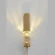 Бра Crystal Lux BELLA AP1 BRASS
