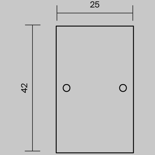 Комплект заглушек Maytoni (для профиля 65×42) 2 шт., ALM-6542-EC 642056 642056 Комплект заглушек Maytoni (для профиля 65×42) 2 шт., ALM-6542-EC 642056 642056