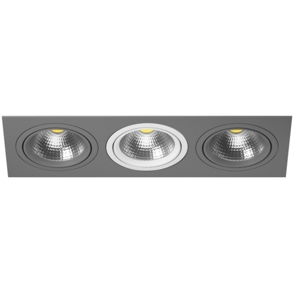 Встраиваемый светильник Lightstar i839090609 Intero 111 под лампы 3xGU10 150W