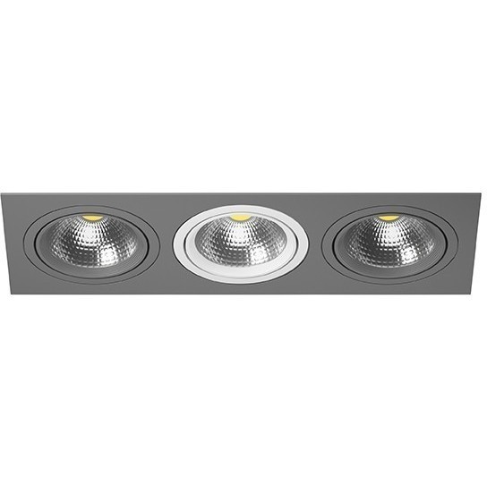 Встраиваемый светильник Lightstar i839090609 Intero 111 под лампы 3xGU10 150W