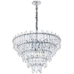 Люстра подвесная хрустальная Divinare ROSIE 3511/02 LM-16 Люстра подвесная хрустальная Divinare ROSIE 3511/02 LM-16