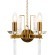 Бра Crystal Lux MARRON AP2 BRASS