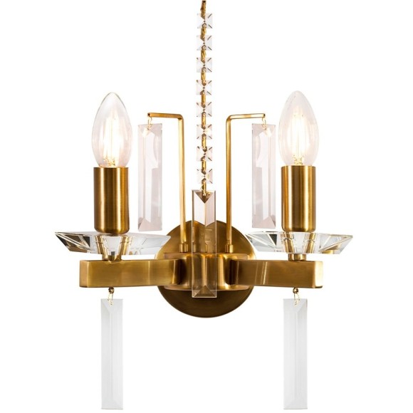 Бра Crystal Lux MARRON AP2 BRASS Бра Crystal Lux MARRON AP2 BRASS