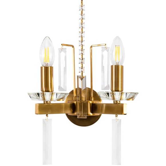 Бра Crystal Lux MARRON AP2 BRASS Бра Crystal Lux MARRON AP2 BRASS