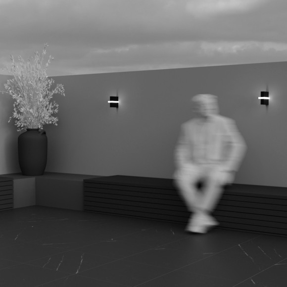 Уличный настенный светильник Outdoor O484WL-L6GF3K Уличный настенный светильник Outdoor O484WL-L6GF3K