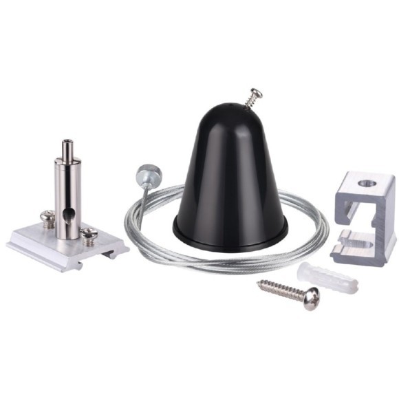 Подвес 1шт с тросом 1.5м для однофазных трехжильных шин Novotech 135023